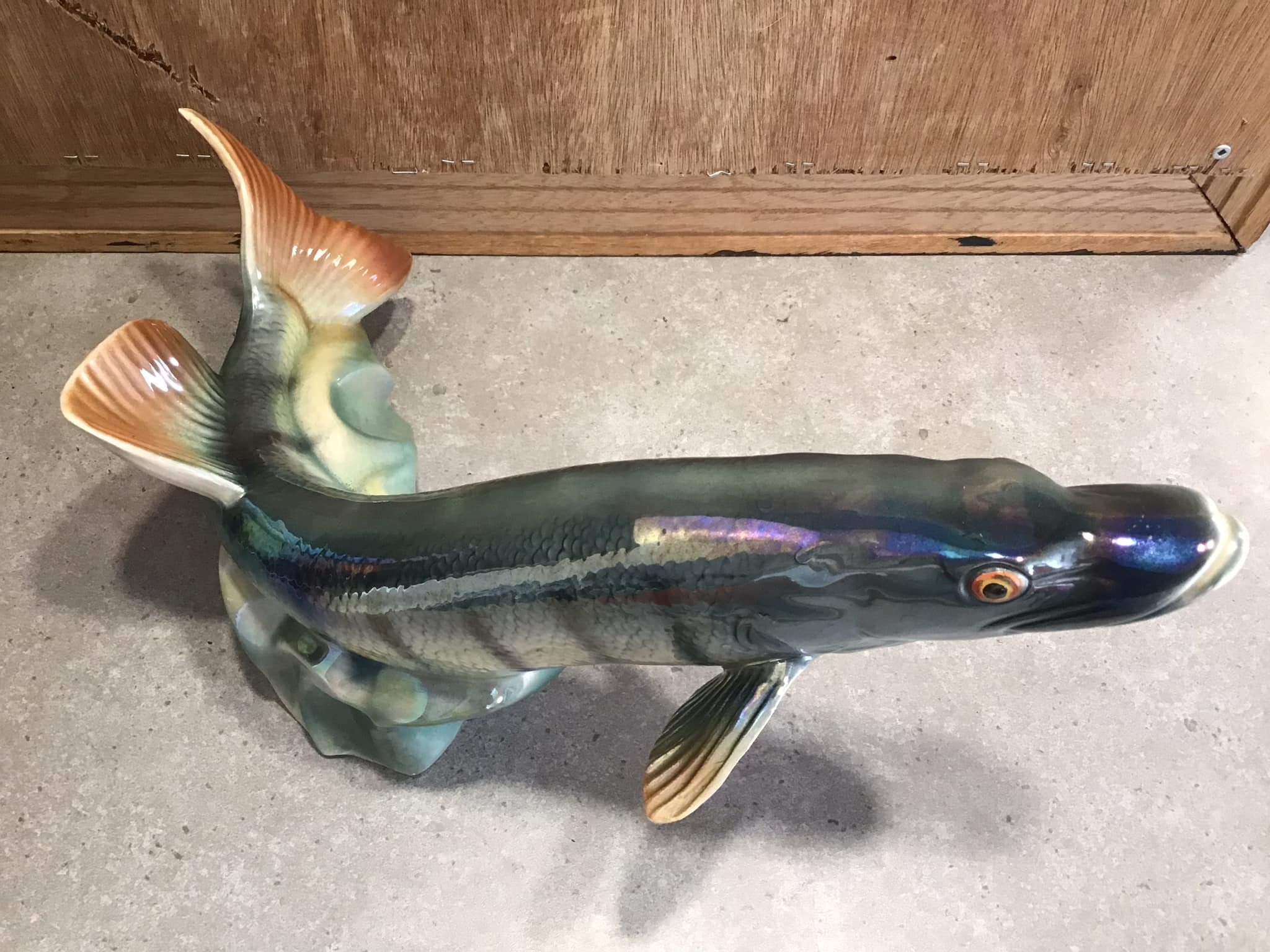 No.822 Jema Holland ジェマ ホランド 魚 磁器 陶器 置物