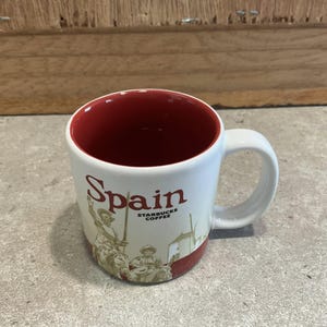 Starbucks Spain Collector Series Location Coffee Mug 3oz - Mini