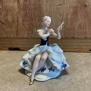 Vintage Wallendorf 1764 Ballerina Figurine Made in German