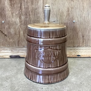 Vintage Cookie Jar, Cookie Churn, Kitchen Storage