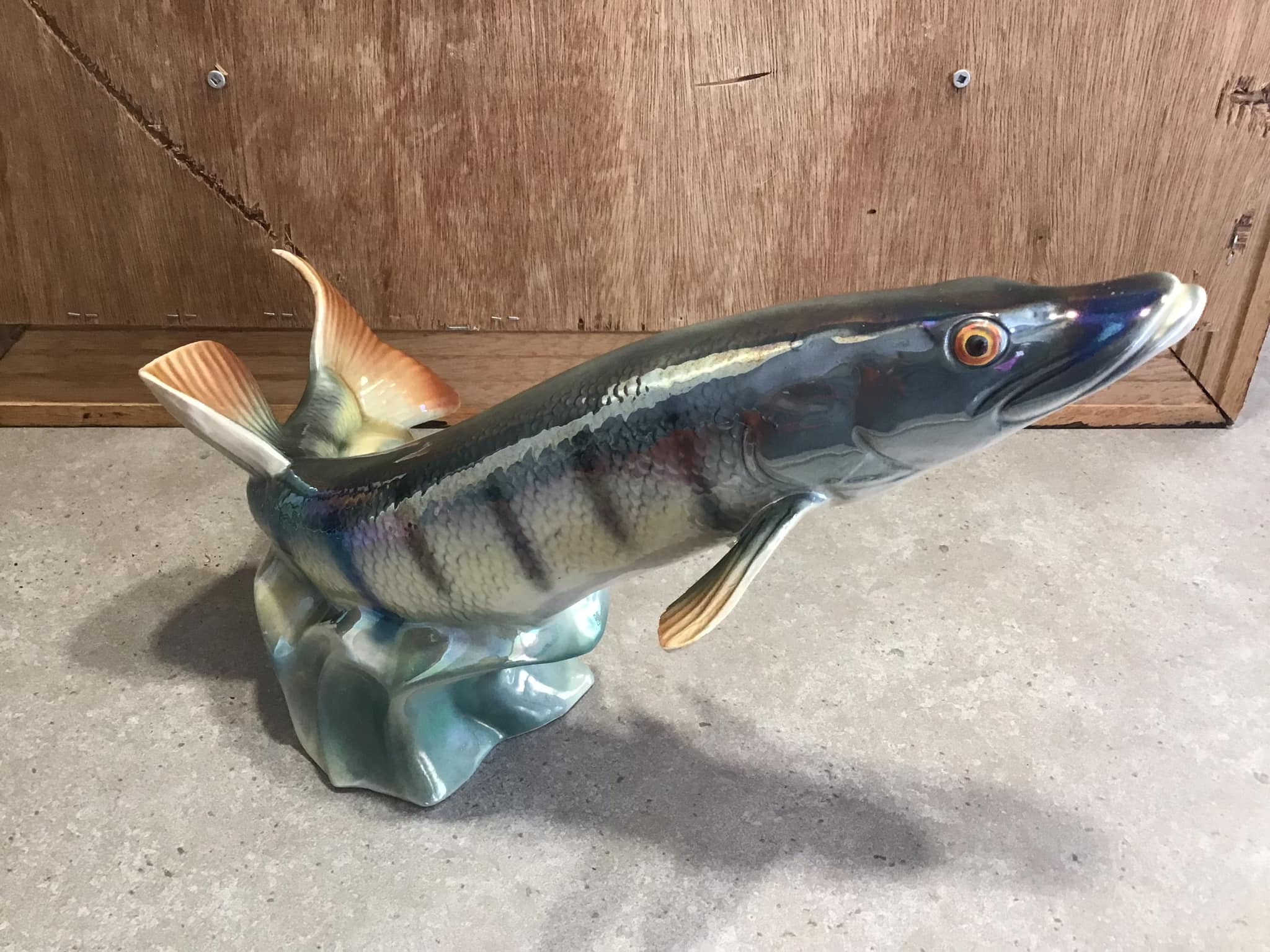 No.822 Jema Holland ジェマ ホランド 魚 磁器 陶器 置物 Jema of Holland Fish - Etsy