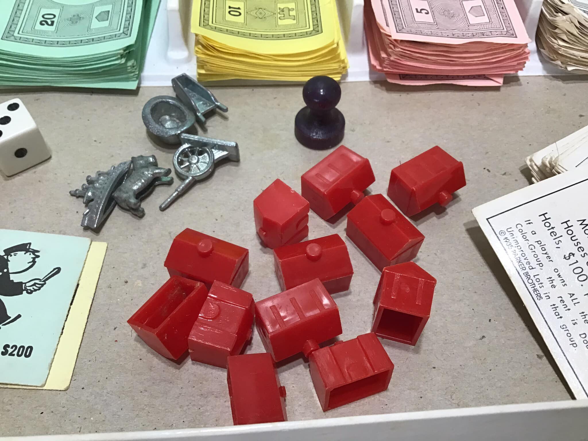 ヴィンテージ 1985年製 モノポリー ボードゲーム - パーカーブラザーズ