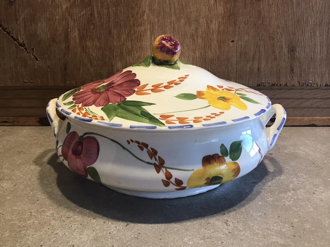 Vegetable Bowl With Lid Solian Ware Soho Pottery Ltd. Cobridge Etsy