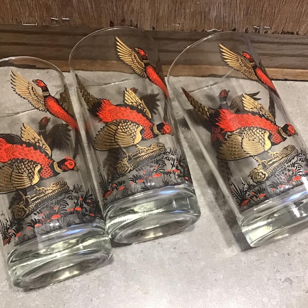 Pheasant Glasses Etsy