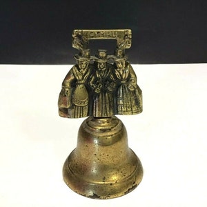 Vintage Brass bell figures Collectible