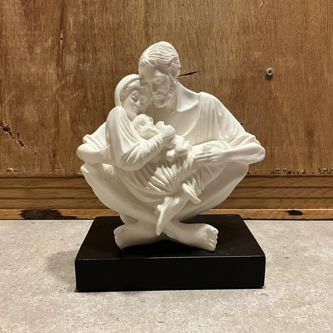 St. Timothy Statue Vintage Holy Family Statue: Timothy P. Schmalz Resin Nativity - Etsy