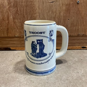 Vintage Delft Blue and White Mug Windmill Made in Holland