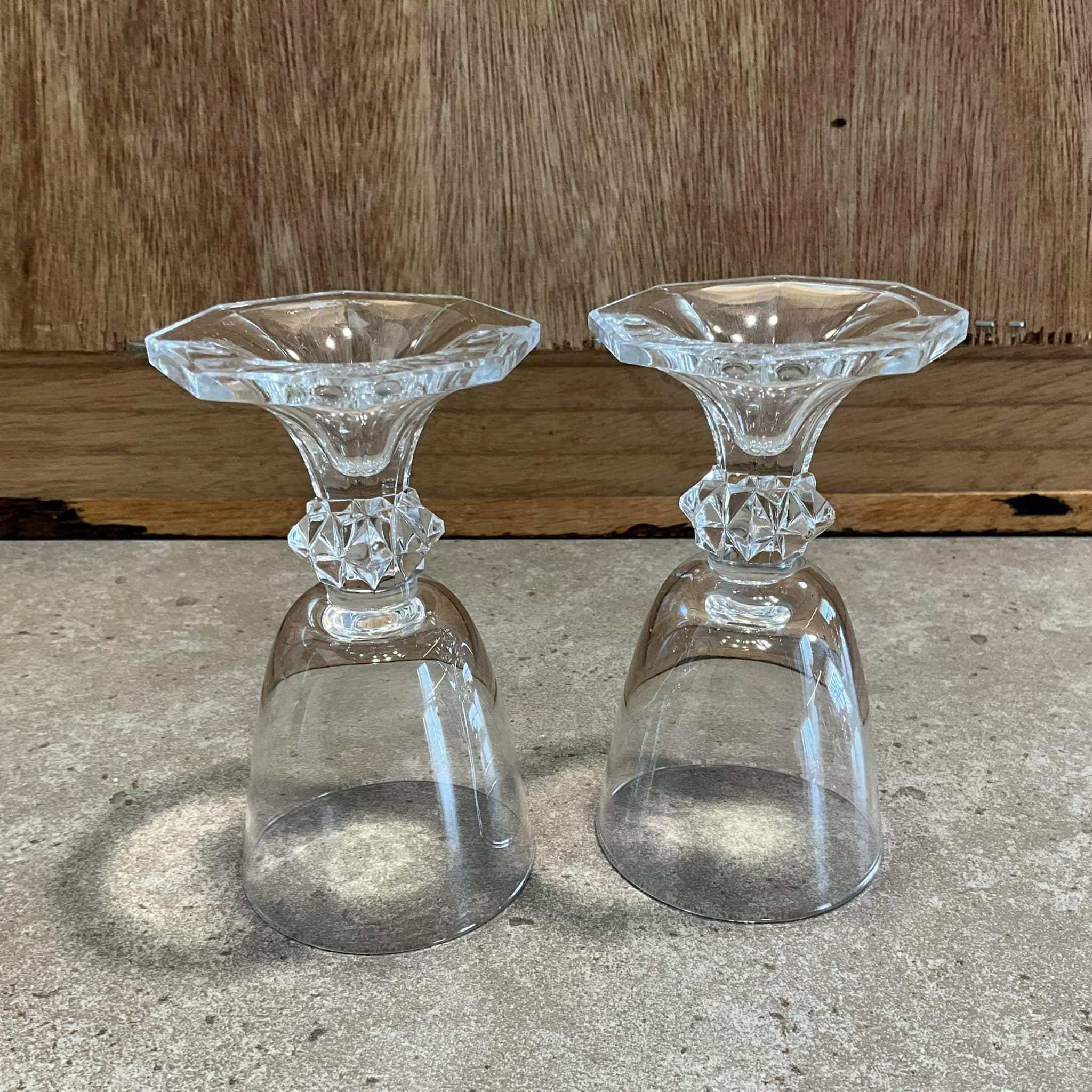 2 ヴィンテージ ヴァルサンランベール パターン エール クリスタル