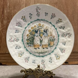 Kate Greenaway Plate - Etsy