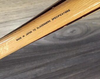 Raqueta De Tenis Slazenger De Madera Para Coleccionistas