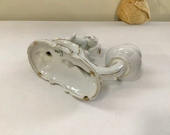 ヴィンテージ フォン シールホルツ磁器 ドレスデン ドイツ 天使付き