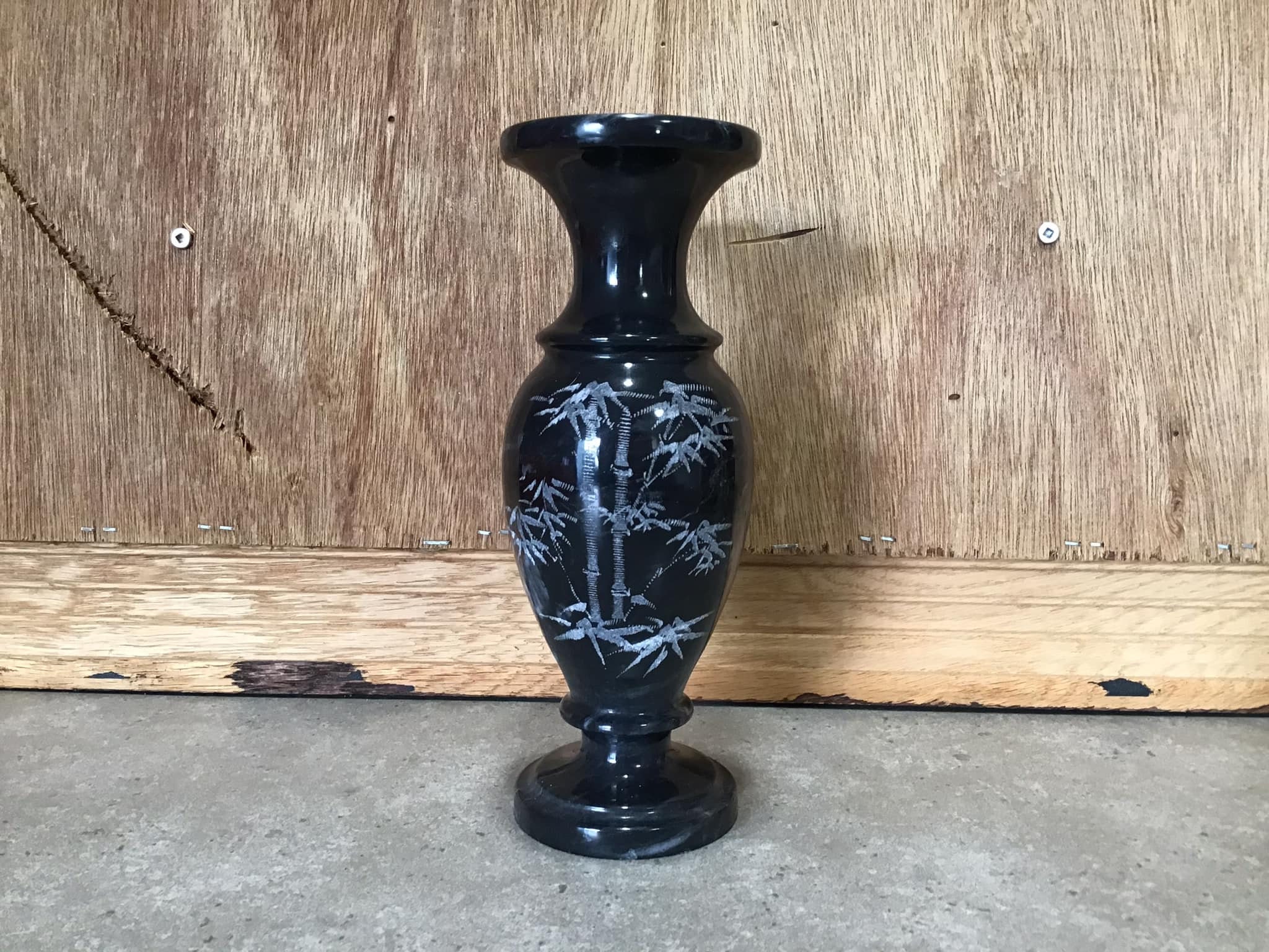 工芸品 Flower base marble color Yushi Group Custom Designed round Marble Flower Vase Elegant