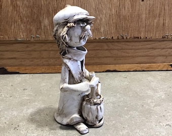 Vintage Dino Bencini Ceramic Alchemist Figurine, Italy, Signed - Etsy