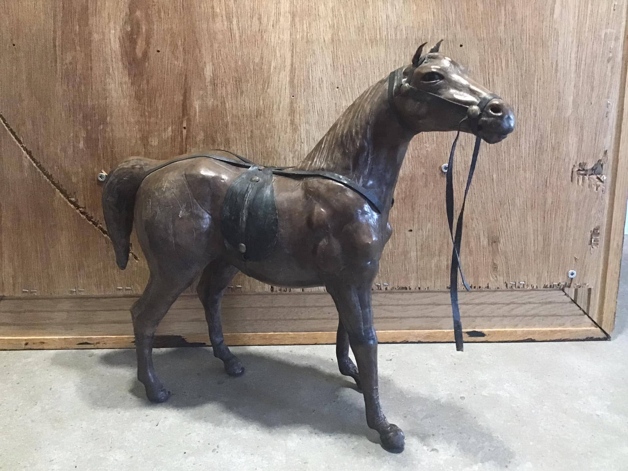 Art Deco Bronze Plated Art Deco Horse Head Bookends c.1930