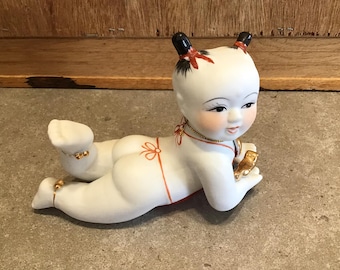 ヴィンテージの磁器製中国アジア人形 3 体セット。 - Etsy 日本