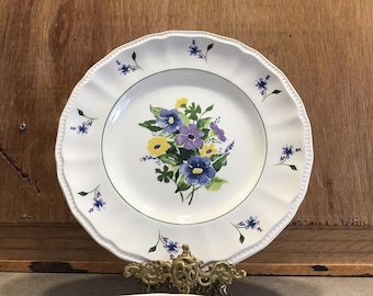 3 KENSINGTON Staffordshire Ironstone England WAYSIDE Dinner Plates
