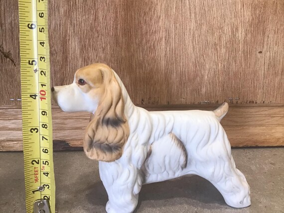 陶器製コッカースパニエルの置物：犬好きへのギフト - Etsy 日本