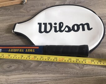 Vintage Wilson Tony Trabert 5 étoiles Signature Wood Tennis Raquette