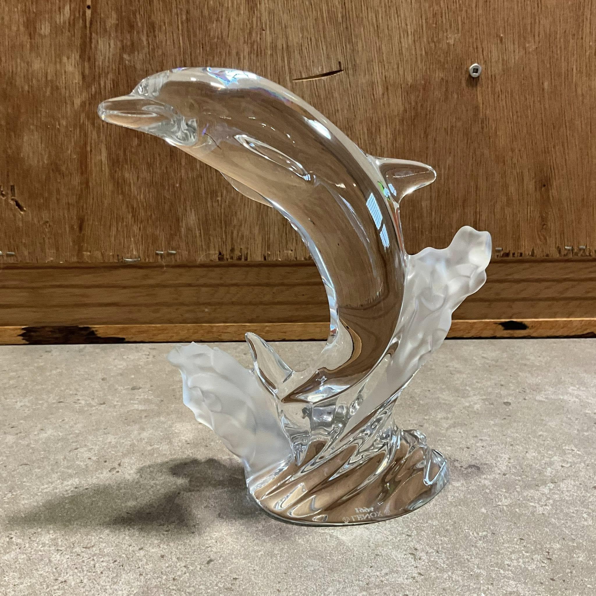 Lenox Crystal Dolphin - Etsy UK