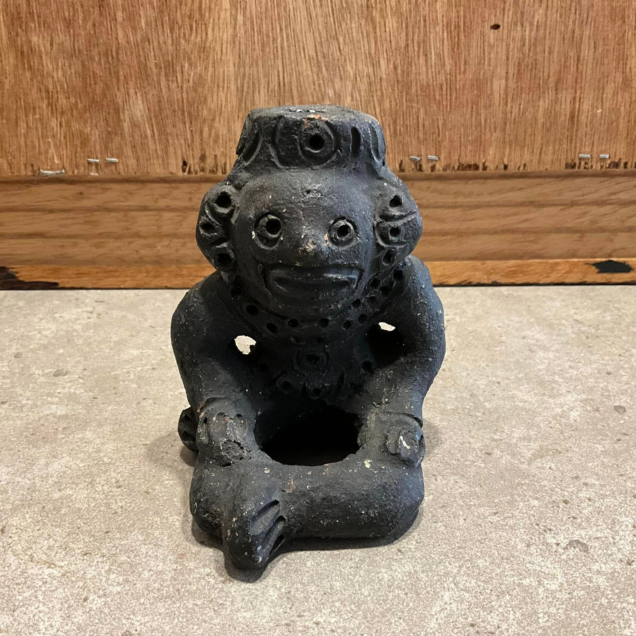 Taino God Of The Sun Clay sculpture, Goddess Collectible Clay Figurine