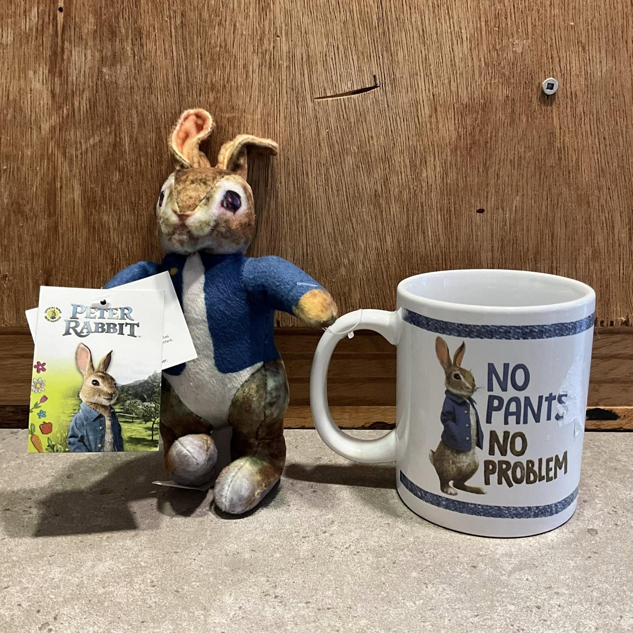 Peter Rabbit Movie Mug With Plush Toy – No Pants No Problem - Etsy