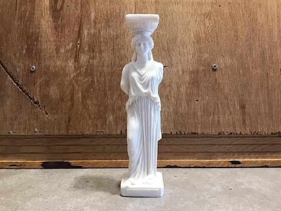 カリアティード彫刻：古代ギリシャの女性柱像 - Etsy 日本