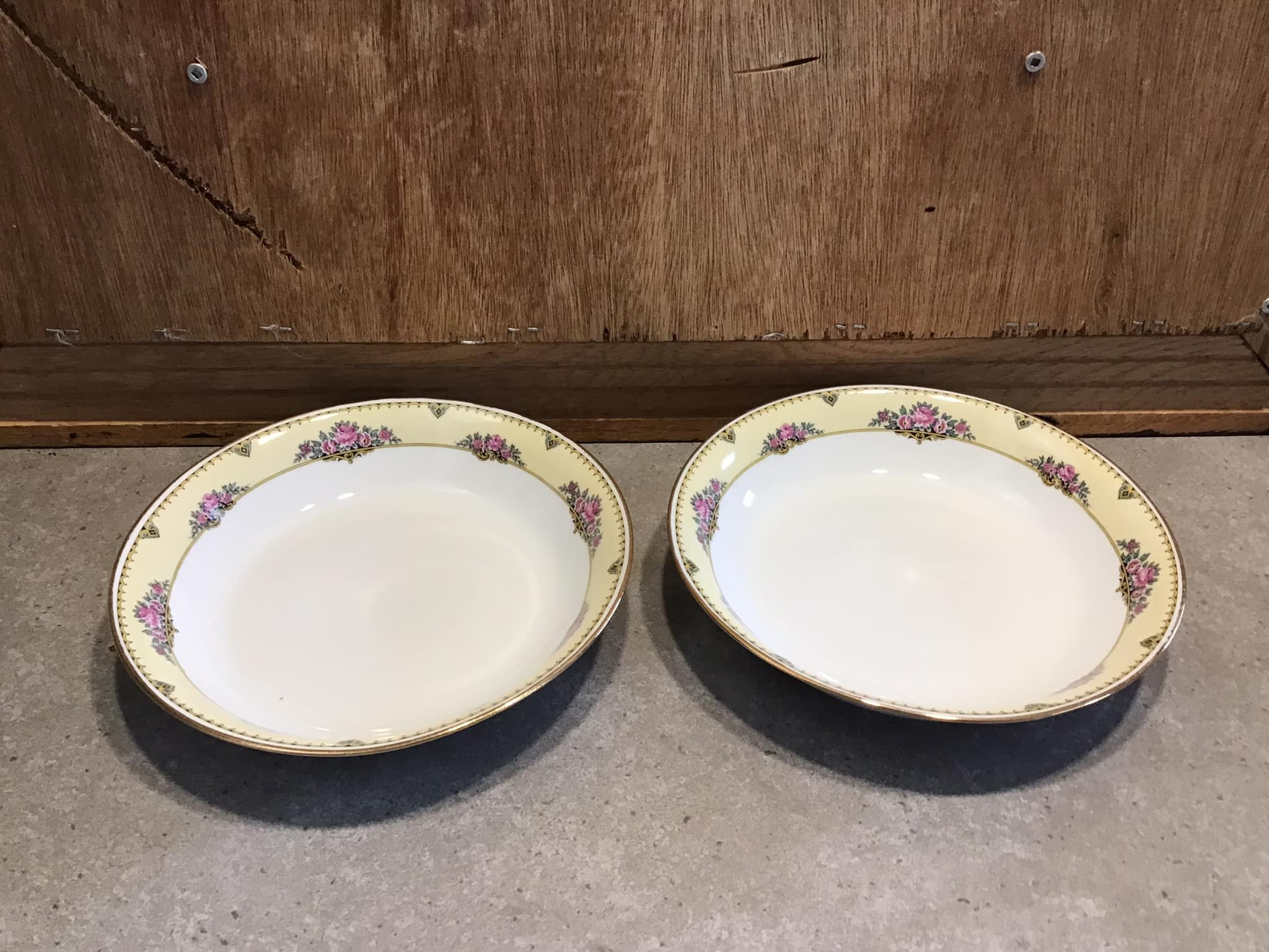 3 Antique Jean Boyer Limoges France Plates Pink Roses - Etsy