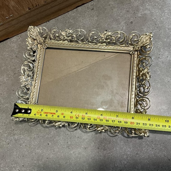 Set Cornici Vintage 97 Decor – 13,7x17,8 Cm E 12,7x17,8 Cm – Oro E Antico – Cornici Da Parete Decorate Per Foto