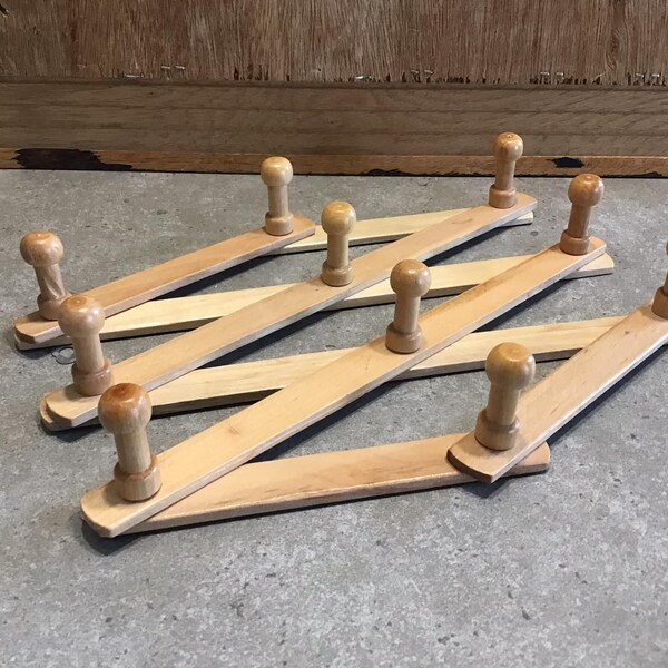 Accordion Peg Rack Etsy Australia