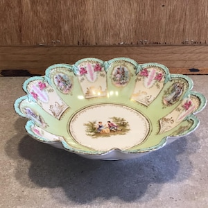 R S Prussia Bowl Marked with the red “R.S. Prussia” mark.