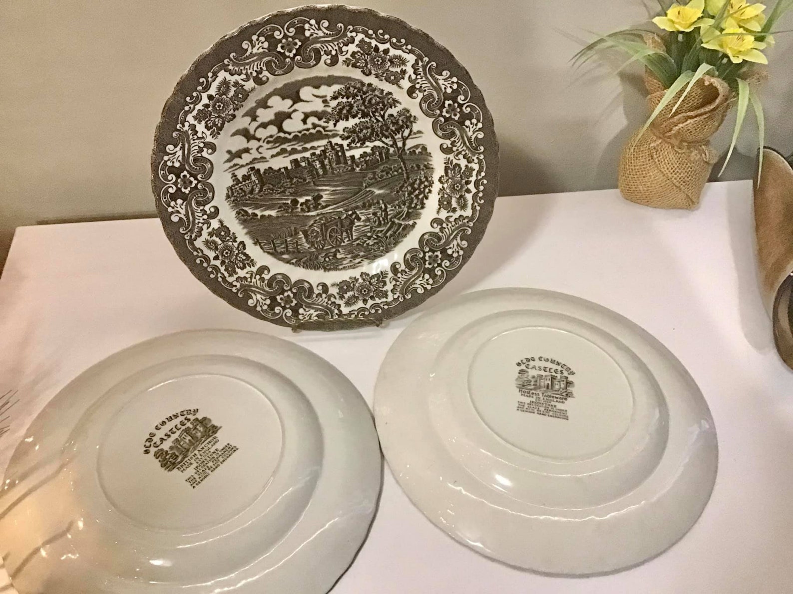 Vintage Set of 3 British Anchor olde Country Etsy