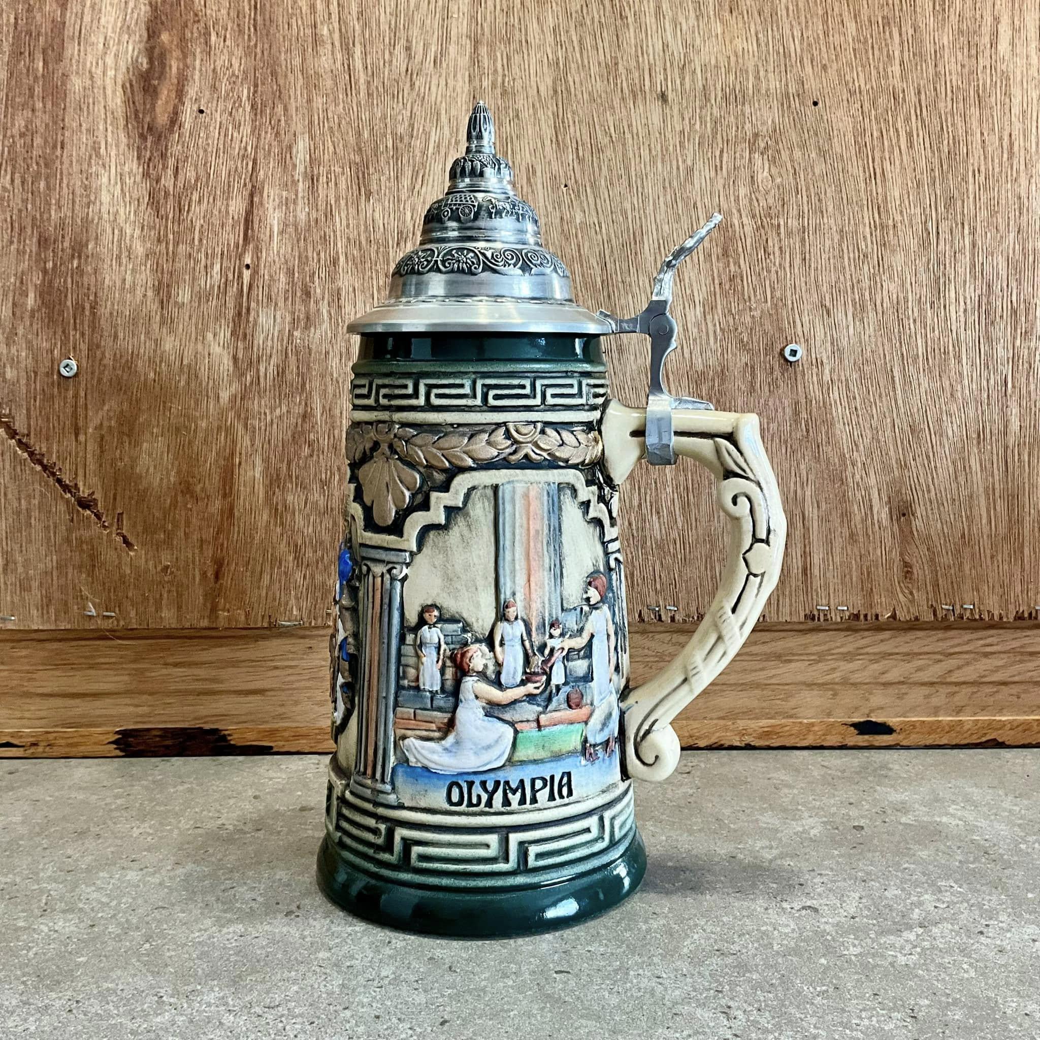 キング、ドイツビールジョッキ、ギリシャ、限定版番号07 - 希少 - Etsy