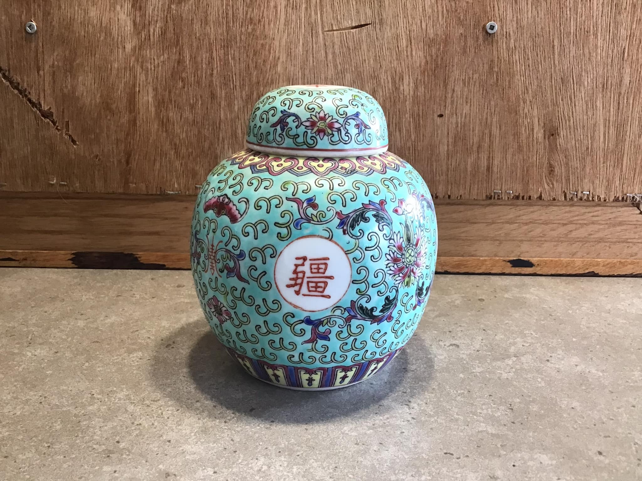 MING VILLAGE 染め付けティーポット