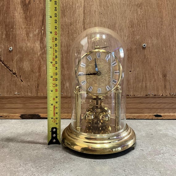 Vintage Kern West Germany Dome Mantel Clock - No Key - Etsy