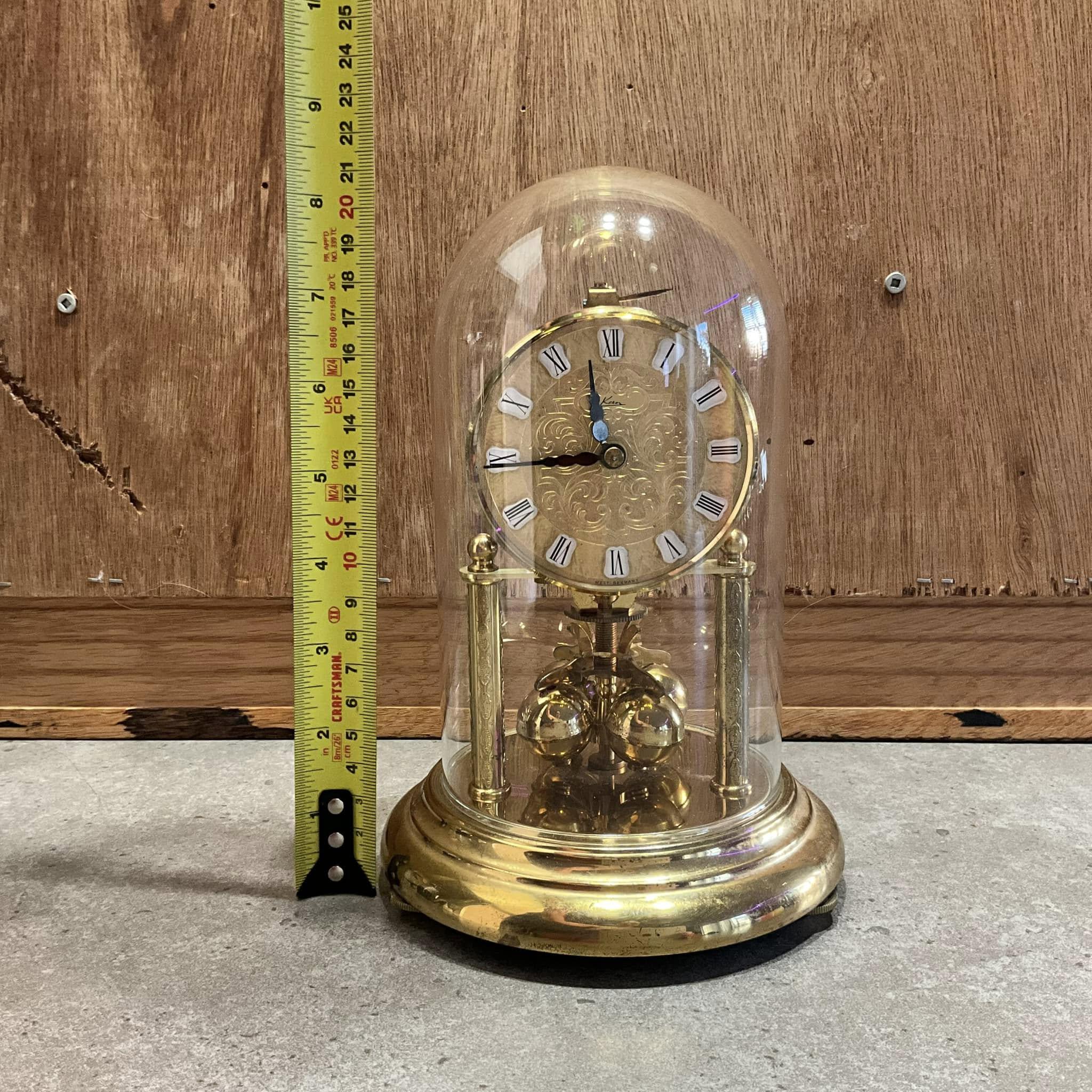 Vintage Kern West Germany Dome Mantel Clock - No Key - Etsy