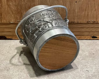 古いヴィンテージのピューター製アイスバケツ - Etsy 日本