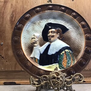 Vintage Falcon Ware Plate titled: "HAPPY DAYS" Made in England Collector Plate