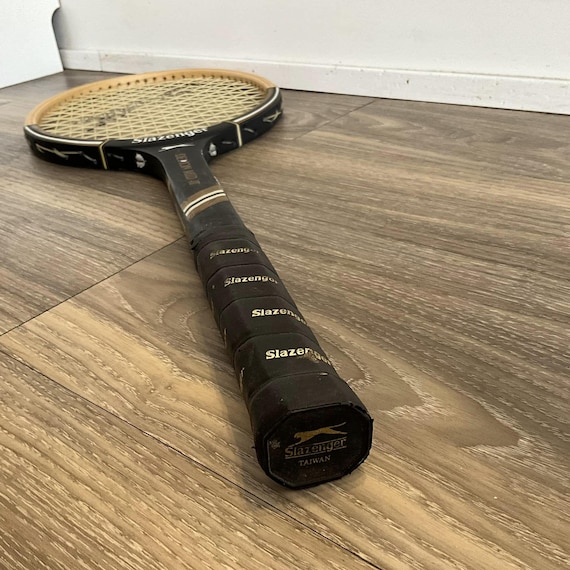 Vintage Slazenger Demon Mid Jr Wood Tennis Racket Athletic Wall