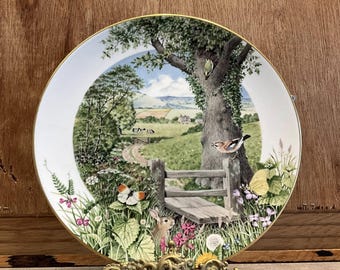 Royal Worcester Porcelain Collectors Plates by Peter Barrett