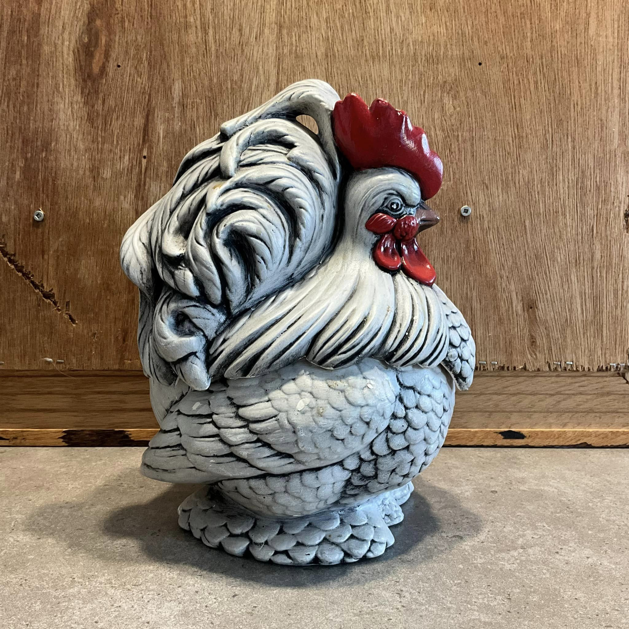 Ceramic Rooster Cookie Jar - Etsy