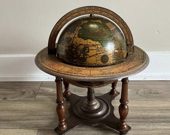 Vintage Globe Eiskübel, Bar Zubehör, Made in Italy, Barware