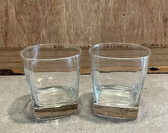 2 bicchieri da whisky Johnnie Walker vintage con logo "keep walking"