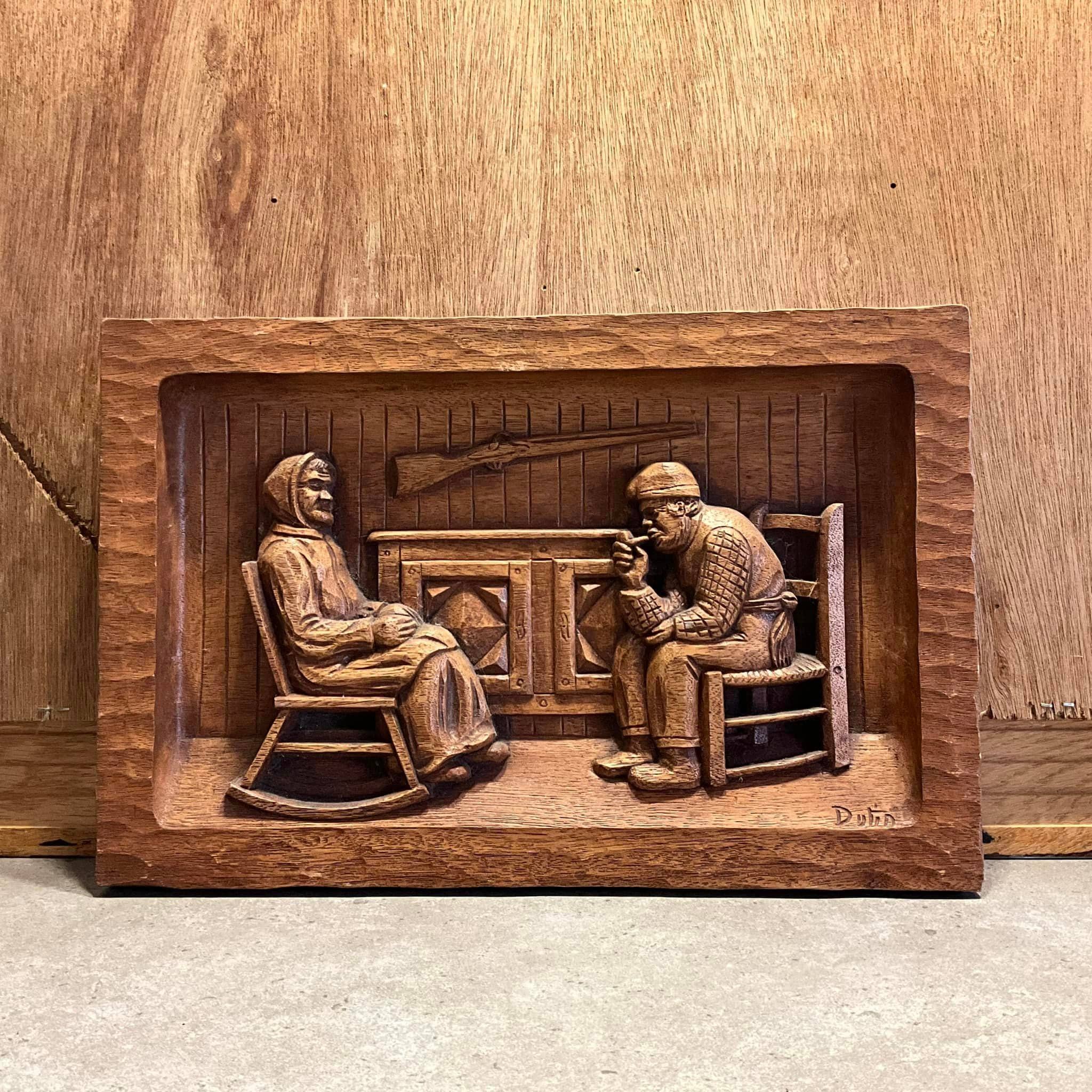 Caron wood sculpture - Etsy 日本