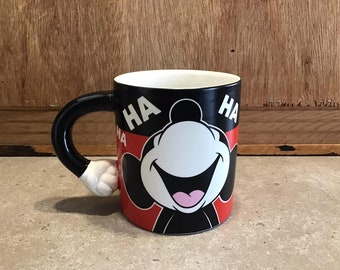 Taza de cerámica 3D de Mickey Mouse con dibujos animados de Disney, ideal para el hogar o la oficina.