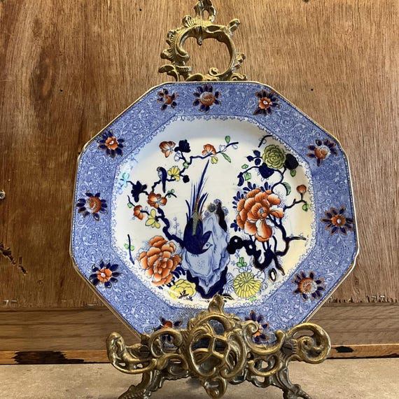 英国　  プレート　ヴィンテージ　アンティーク ウッド＆サンズ Wood & Sons の美しいYUAN ユアン、英国アンティークの