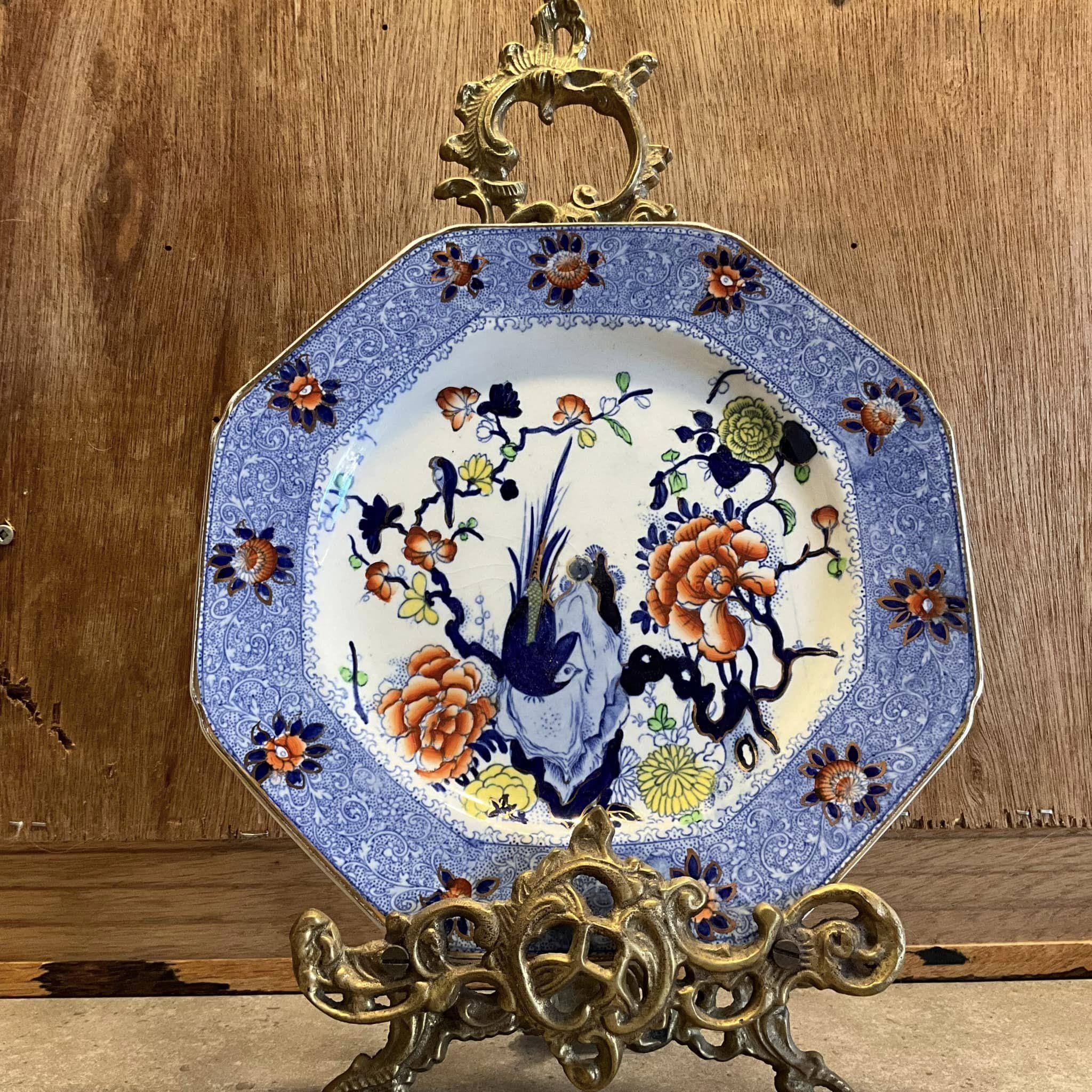 イギリス製アンティークバースリーウェアプレート - Etsy 日本