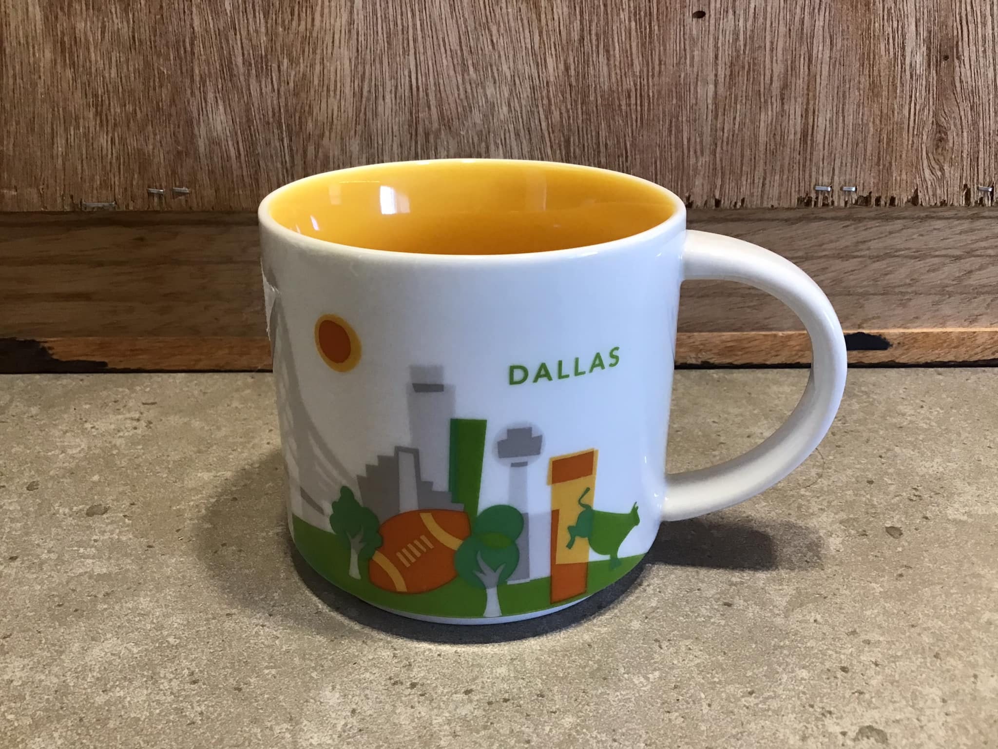 Starbucks DALLAS You Are Here Collection Series Location