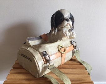 Dog in bag Home decor
