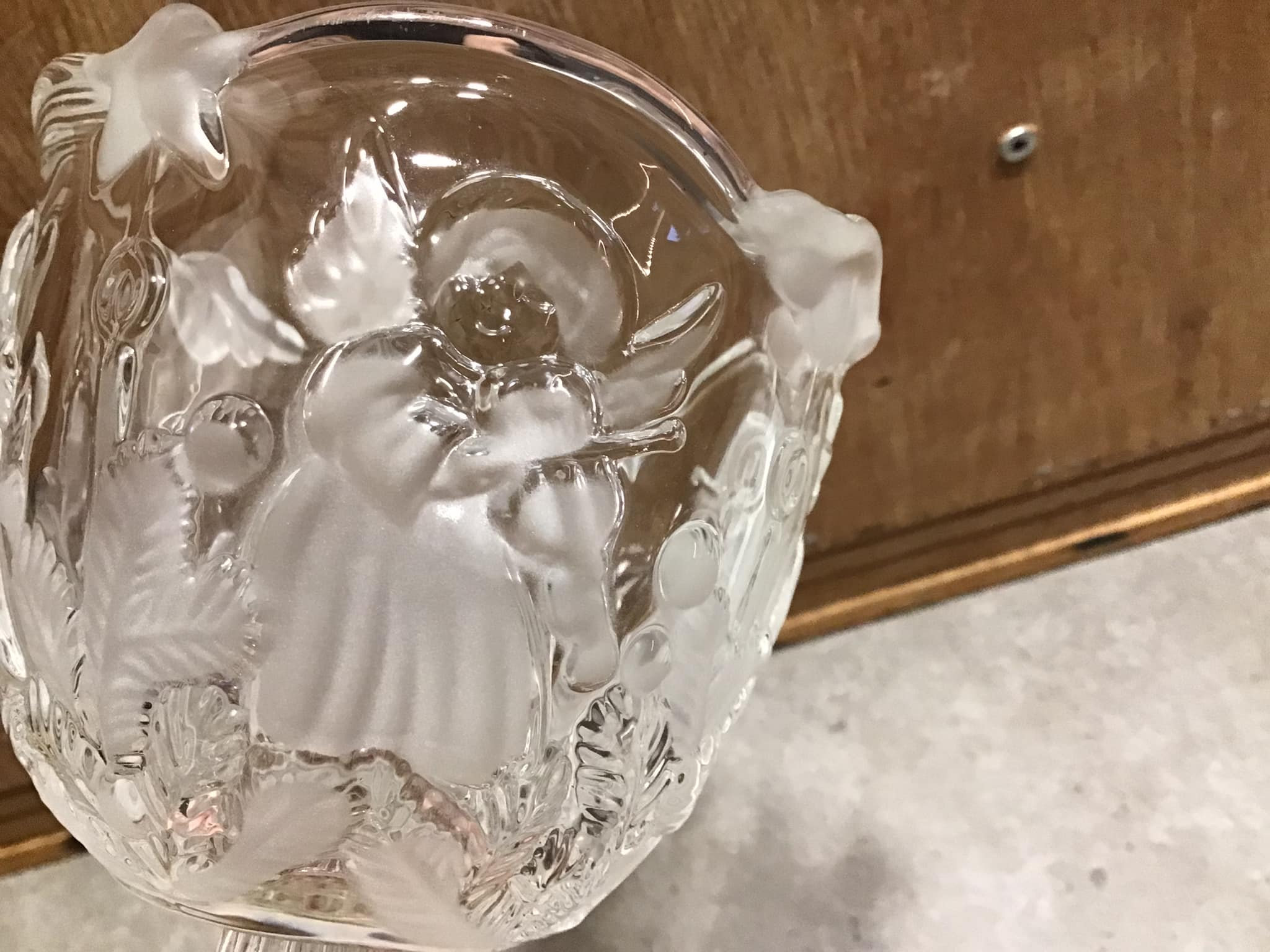 Walther Glas キャンドルホルダー ゴブレット - フロストエンジェル