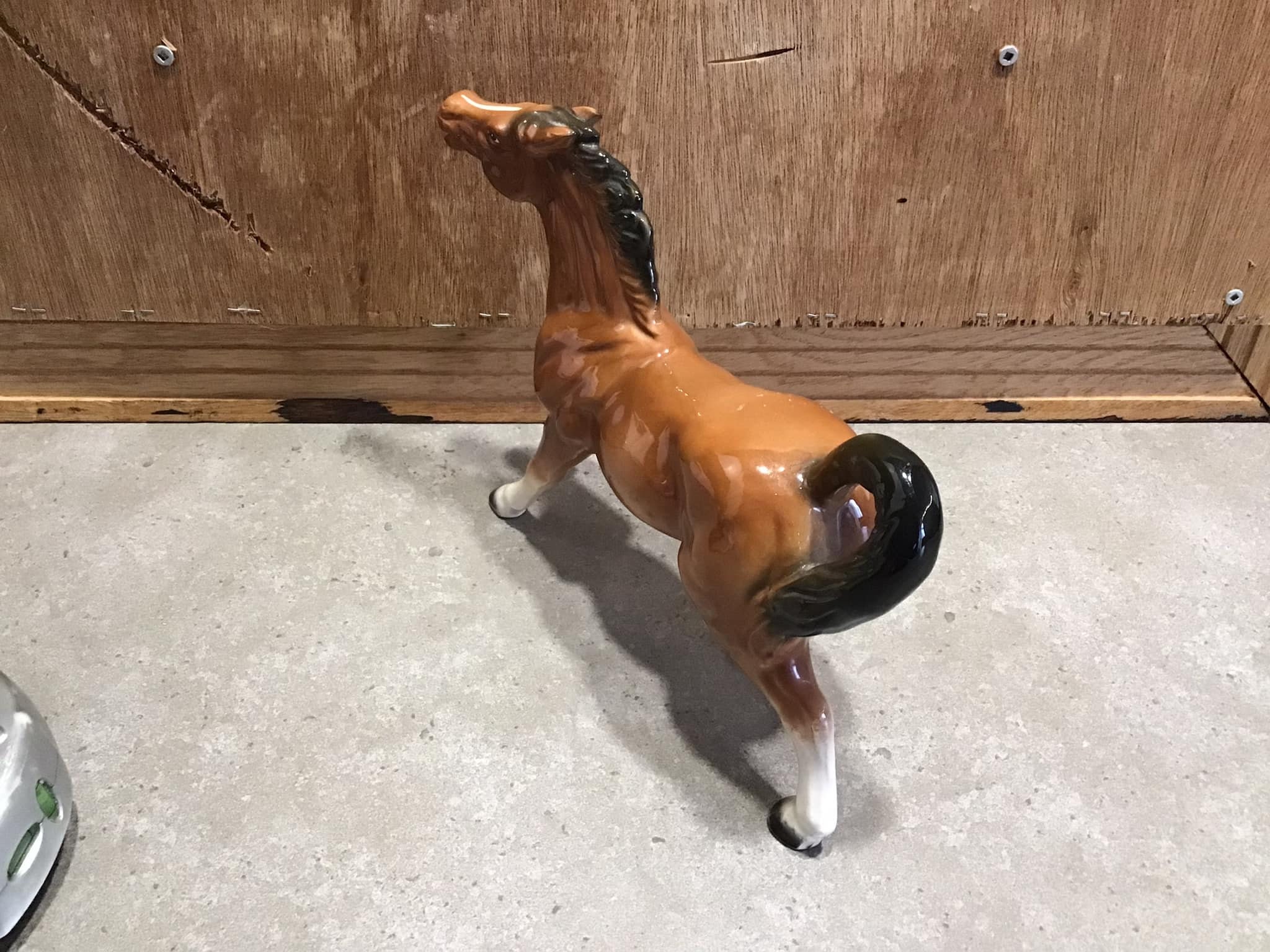 Vintage Ceramic Horse Figurine, Japan Collectible Horse Vintage Ceramic Horse Figurine, Japan Collectible Horse